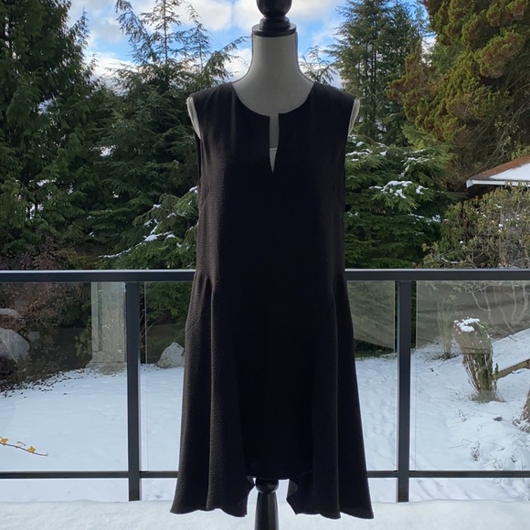 NWT New With Tags BCBG Black Cocktail Dress Size M Flattering Wrinkle Resistant - Picture 11 of 16